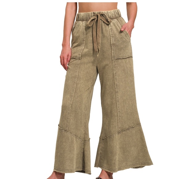 French Terry Pants (Vintage Mocha) NWOT - Picture 1 of 7